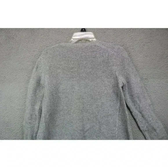 Madewell Women's Gray Split Back Sweater-Size Medium - Picture 7 of 8
